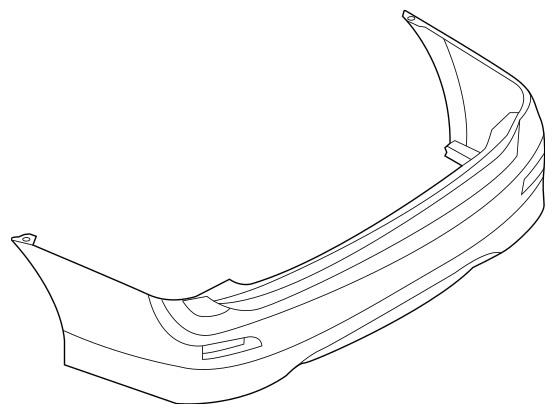 850221JA0H Nissan Bumper rear