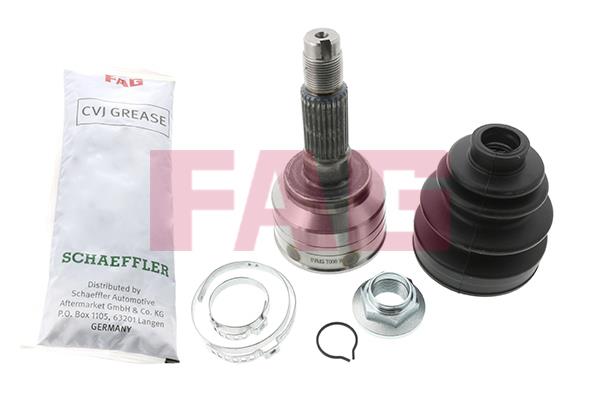 FAG 771 0371 30 Drive Shaft Joint (CV Joint) with bellow, kit 771037130