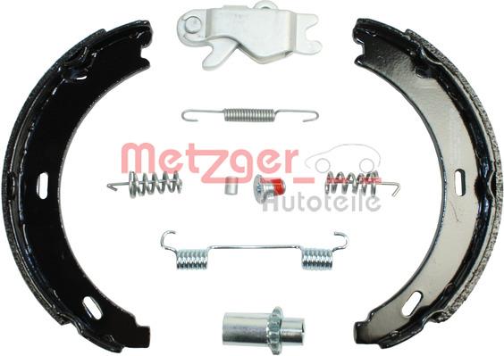Metzger 0152010 Parking brake shoes 0152010