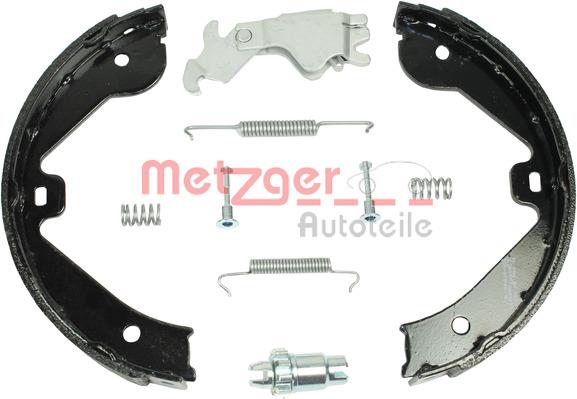 Metzger 0152026 Parking brake shoes 0152026