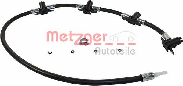 Metzger 0840015 Excess fuel return hose 0840015