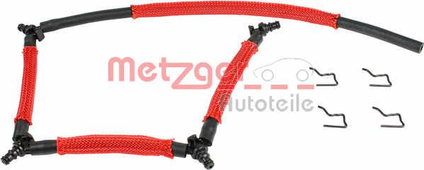 Metzger 0840066 Excess fuel return hose 0840066