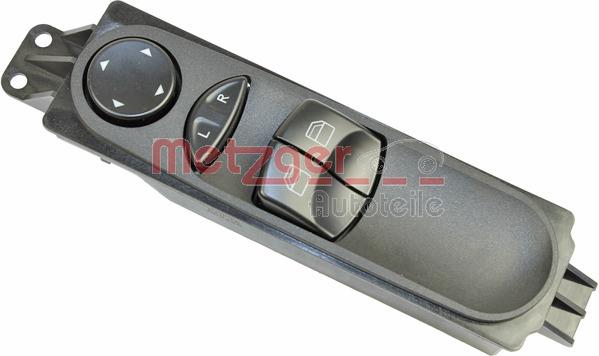 Metzger 0916392 Power window button 0916392