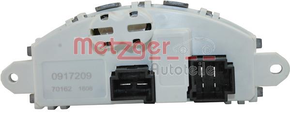 Metzger 0917209 Fan motor resistor 0917209