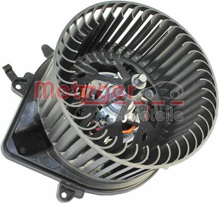 Interior blower Mini Cooper: 0917277 Metzger Fan assy - heater motor