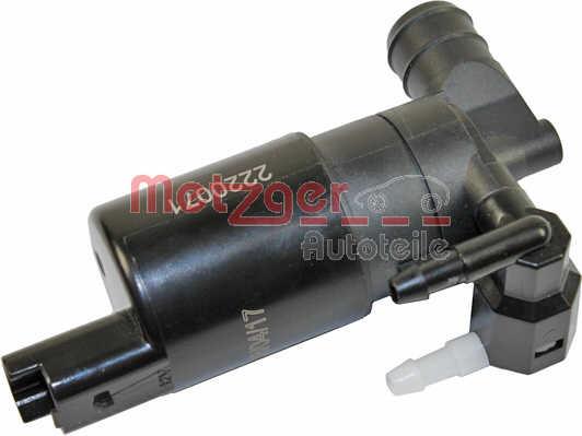 Windscreen washer motor Peugeot 508: 2220071 Metzger Washer pump