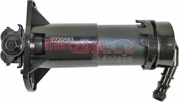 2220593 Metzger Left headlight washer nozzle