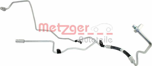 Metzger 2360048 High-/Low Pressure Line, air conditioning 2360048
