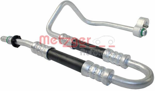 Metzger 2360049 High-/Low Pressure Line, air conditioning 2360049