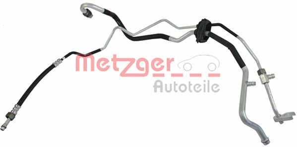 Metzger 2360069 High-/Low Pressure Line, air conditioning 2360069