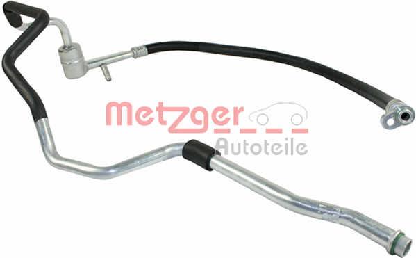 Metzger 2360071 High-/Low Pressure Line, air conditioning 2360071