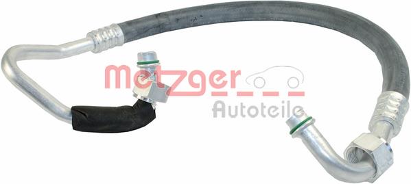 Metzger 2360072 High-/Low Pressure Line, air conditioning 2360072