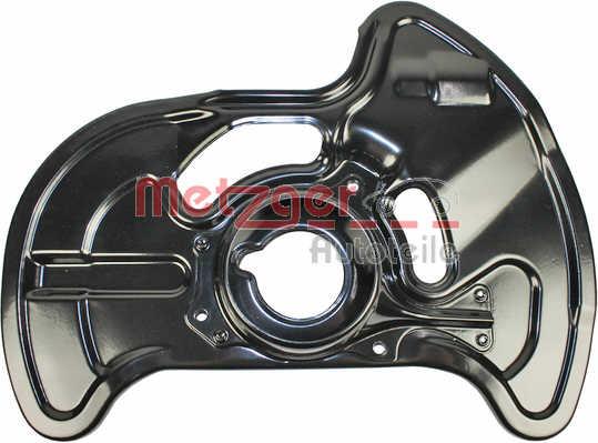 Metzger 6115086 Brake dust shield 6115086 6115086 Metzger Brake dust shield