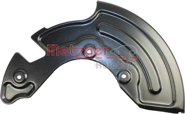 Metzger 6115126 Brake dust shield 6115126