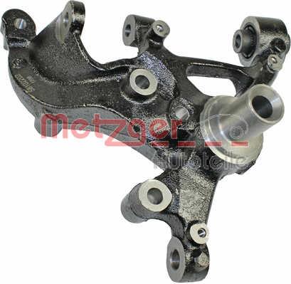 Wheel stub axle Audi A3: 58102202 Metzger Knuckle swivel