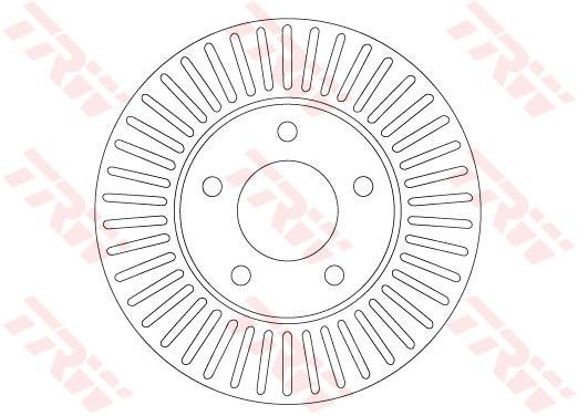 TRW DF6922 BREMSSCHEIBE/Brake Disc DF6922