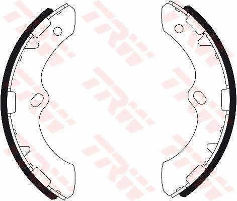 TRW GS7216 Brake shoe set GS7216