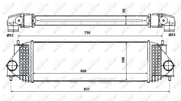 NRF Intercooler, charger – price 449 PLN