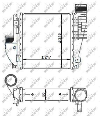 NRF Intercooler, charger – price 257 PLN