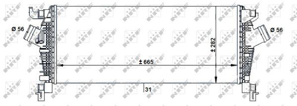NRF Intercooler, charger – price 498 PLN