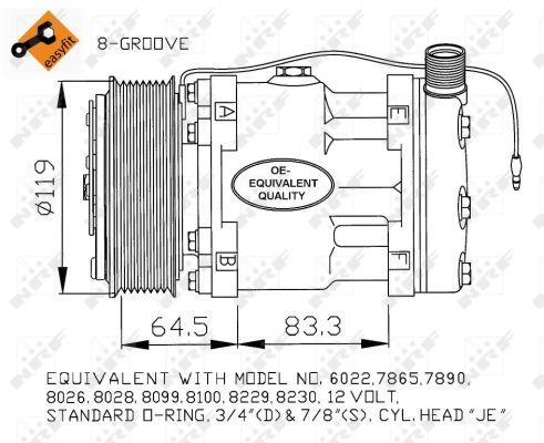 NRF Compressor – price 917 PLN