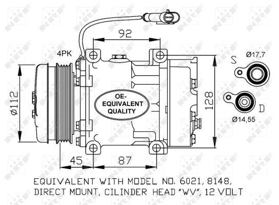 NRF Compressor – price 715 PLN