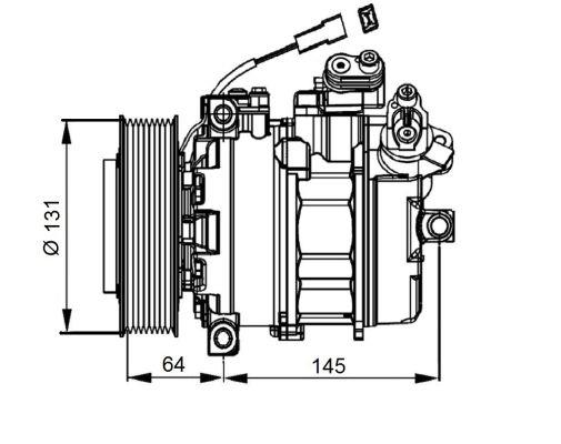 NRF 32821G Compressor, air conditioning 32821G