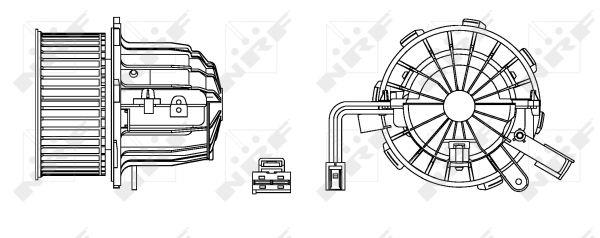 NRF Blower motor – price 350 PLN