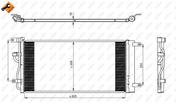 NRF AC Condenser – price 333 PLN