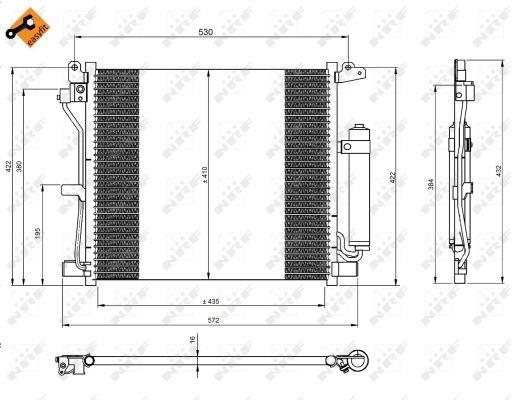 NRF AC Condenser – price 388 PLN