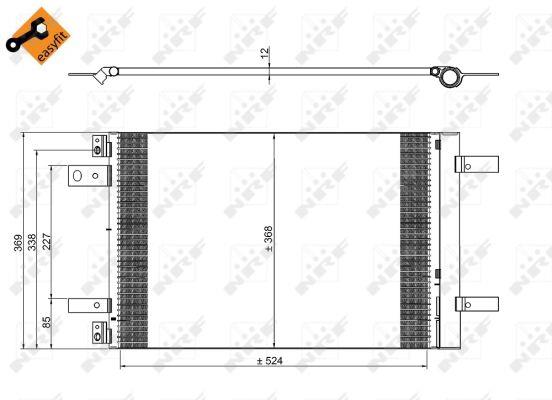 NRF AC Condenser – price 355 PLN