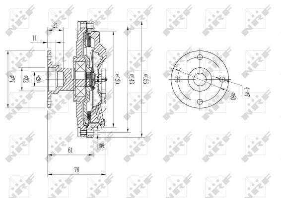 NRF Viscous coupling assembly – price 198 PLN