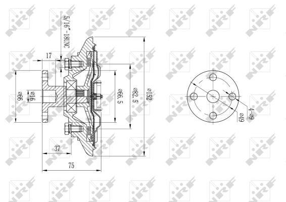 NRF Viscous coupling assembly – price 170 PLN