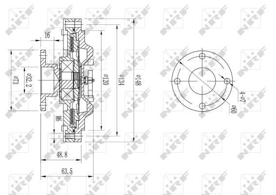 NRF Viscous coupling assembly – price 144 PLN