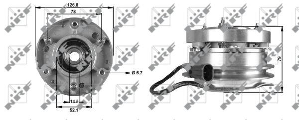 NRF Viscous coupling assembly – price 564 PLN