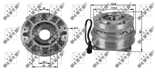 NRF Viscous coupling assembly – price 499 PLN