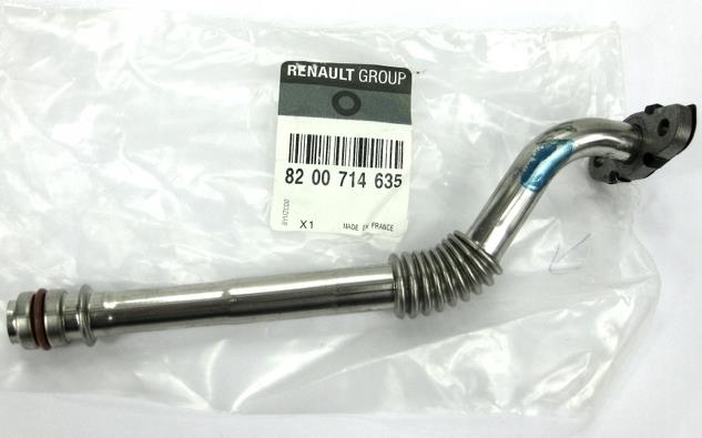 Renault 82 00 714 635 Turbine oil drain pipe 8200714635 8200714635 Renault Turbine oil drain pipe
