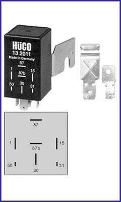 Hitachi 132011 Relay, fuel pump 132011