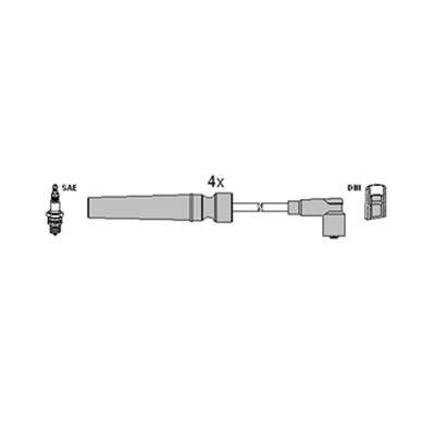 Hitachi 134119 Ignition cable kit 134119