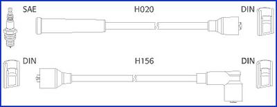 Hitachi 134227 Ignition cable kit 134227