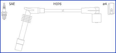 Hitachi 134234 Ignition cable kit 134234