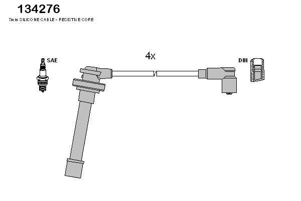 Hitachi 134276 Ignition cable kit 134276