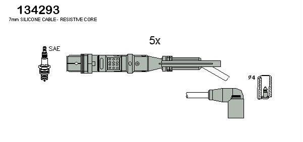 Hitachi 134293 Ignition cable kit 134293
