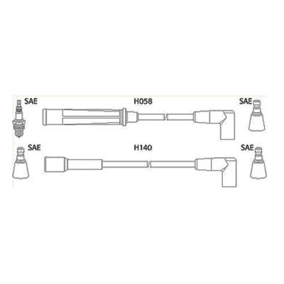 Hitachi 134360 Ignition cable kit 134360