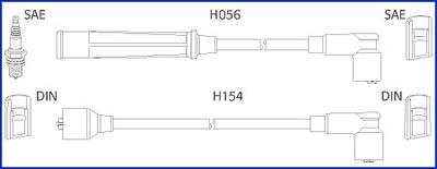 Hitachi 134366 Ignition cable kit 134366