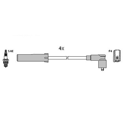 Hitachi 134980 Ignition cable kit 134980