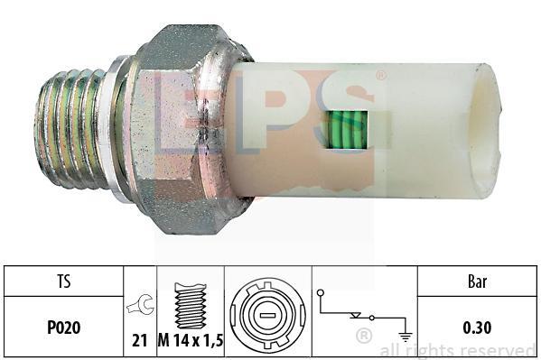Eps 1.800.076 Oil pressure sensor 1800076