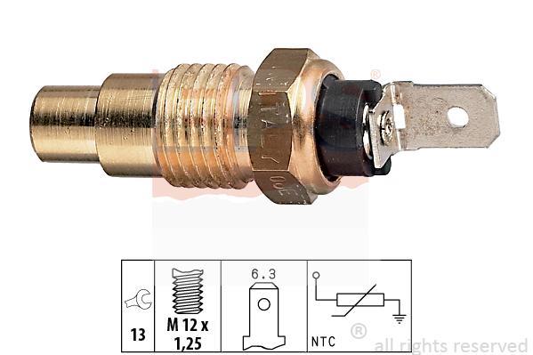 Eps 1.830.078 Sensor, coolant temperature 1830078