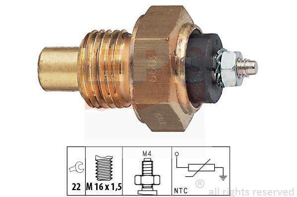 Exhaust system Citroen Visa: 1830099 Eps Coolant temperature sensor