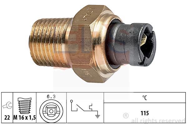 Exhaust system Fiat 128: 1840000 Eps Coolant temperature sensor